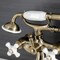 Kingston Brass Wall Mount Clawfoot Tub Faucet with Hand Shower, Antique Brass KS226PXAB - alternate 4